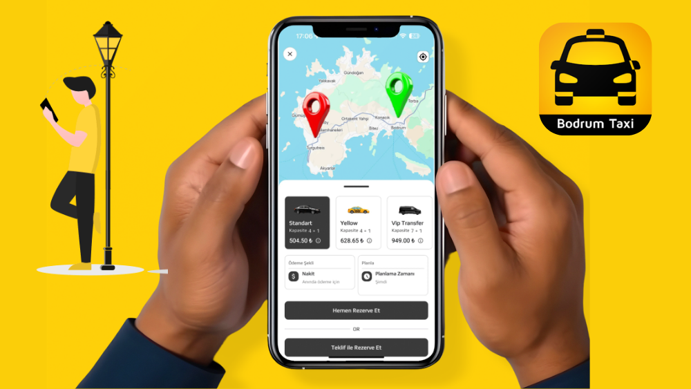 Bodrum Taxi Mobilna Aplikacija