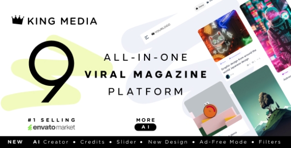 King Media - Video & Image Upload and Sharing Platform