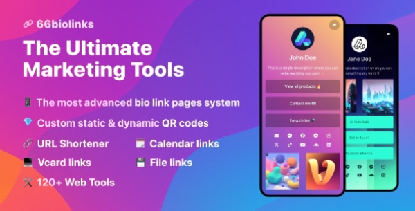 Biolink - Instagram Bio Link Boosting & Multiple Link Management Script