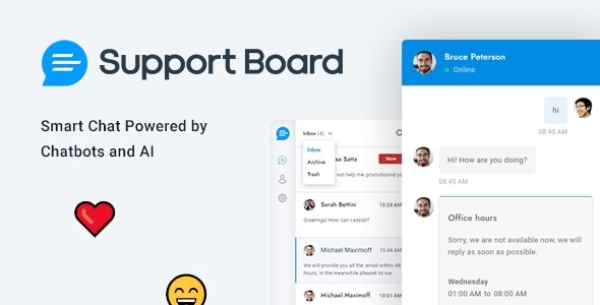 Support Board - Skripta za Chat i Help Desk za PHP