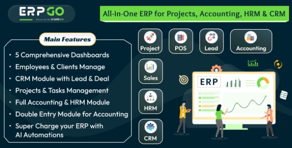 ERPGo SaaS - Sveobuhvatni poslovni ERP sistem sa m...